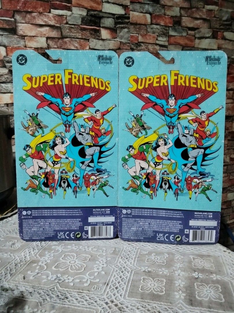 McFarlane DC Super Friends Batman vs. Evil Robin Action Figures (Category: Figurines & Statues) located in Caloocan City. Submitted by toystv (Listing ID 1462290621, Image 2). Description: - Includes Batman and Evil Robin DC Super Friends action figures. - Brand new, still in original packaging. - Perfect for collectors and fans of the classic Super Friends. payment method Gcash PayMaya Lalamove shipping shoulder by buyer Caloocan City. Outside M