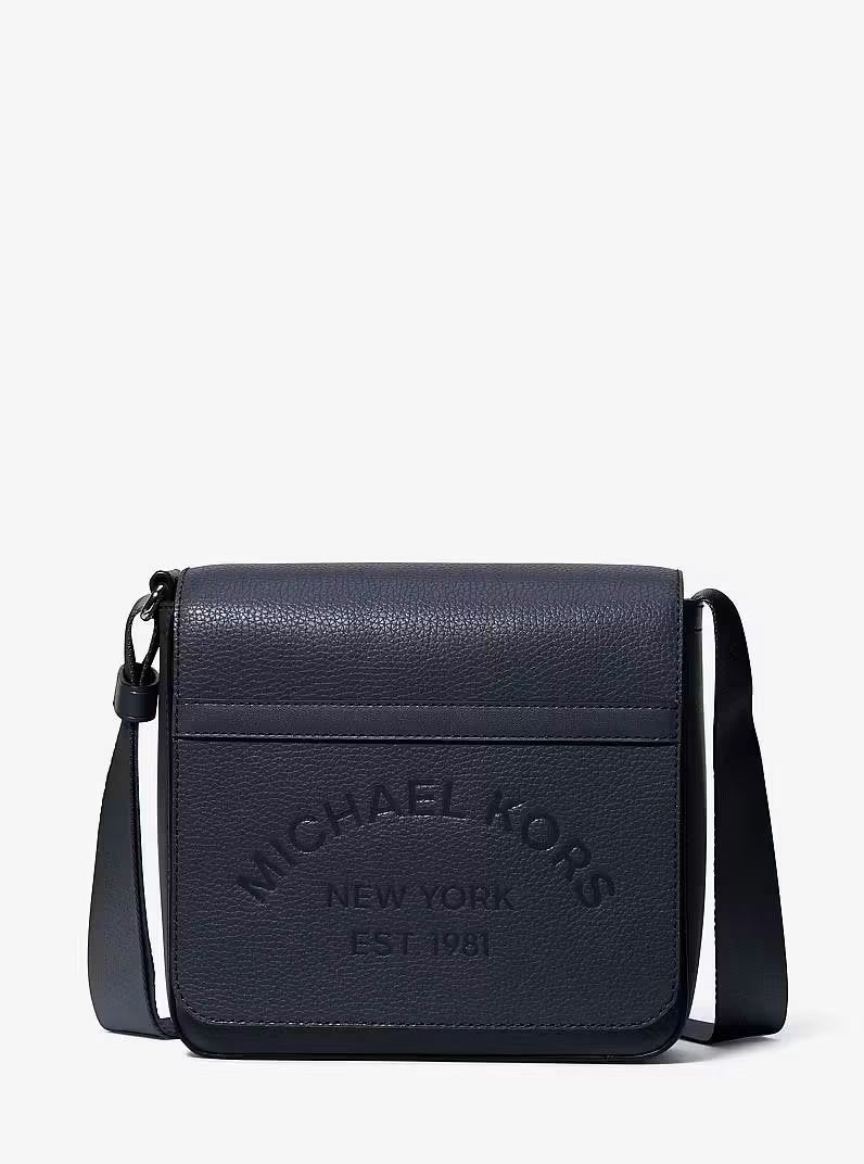 Michael Kors Navy Leather Crossbody Bag (Category: Belt bags, Clutches and Pouches) located in Manila. Submitted by gatrading (Listing ID 1462317686, Image 1). Description: .