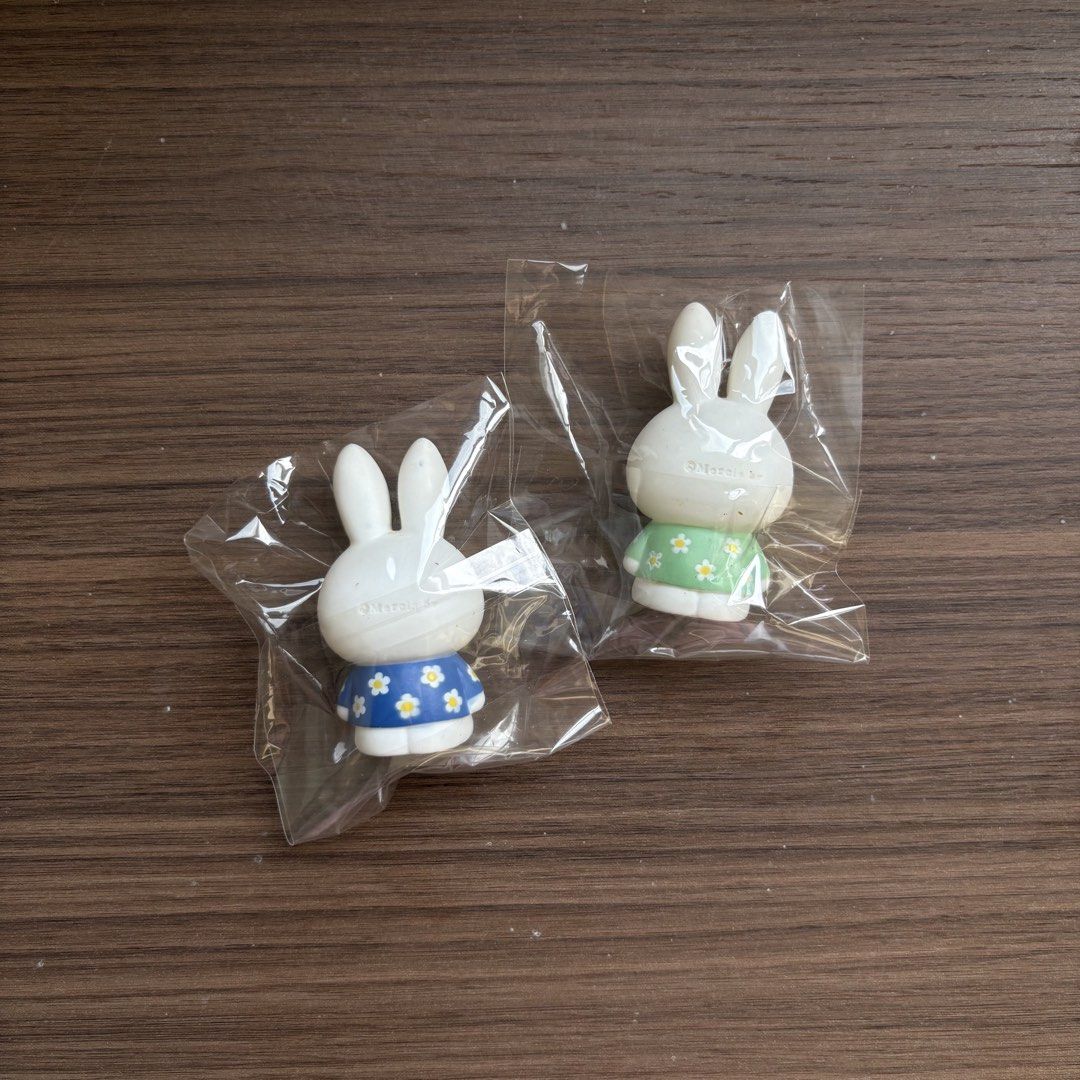 Miffy Floral Figure (Category: Designer & Blind Box Toys) located in Manila. Submitted by buttern0t (Listing ID 1462411124, Image 2). Description: items listed are ₱85 each 💌 for proof of transactions & safekeeping of items , dm us on IG @dara.aniks / @puffyberries ✮⋆˙.