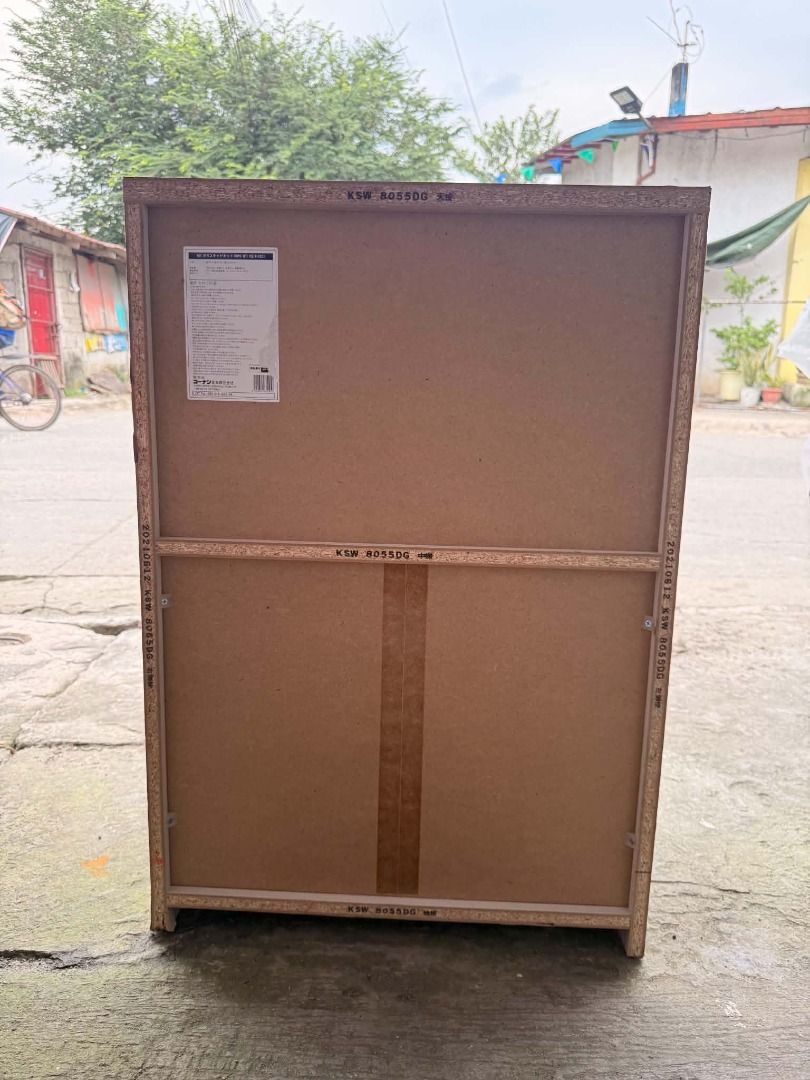 Mini displayer cabinet from Japan (Category: Shelves, Cabinets & Racks) located in Cavite. Submitted by maisonmem (Listing ID 1462414548, Image 2). Description: H-32in W-22in D-14in .