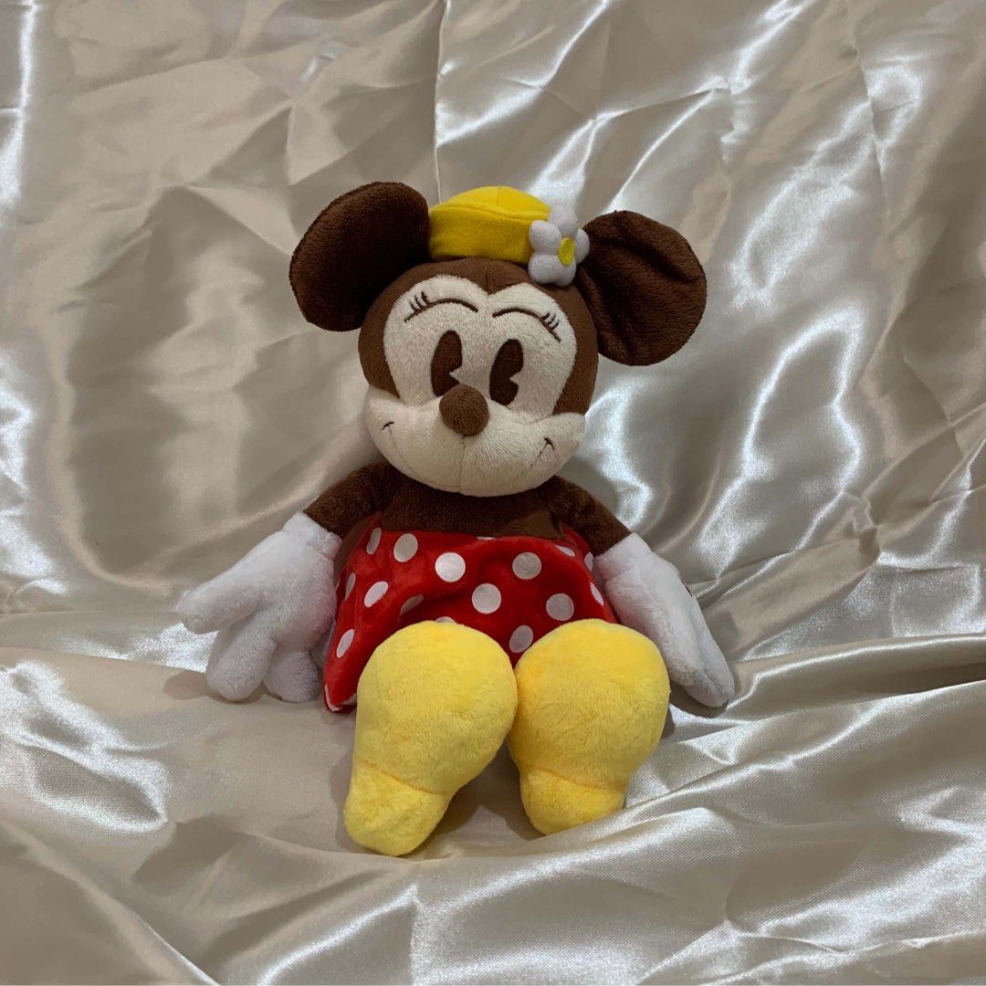 Minnie Mouse - Authentic Japan Stuffed Toy (Category: Plushies & Soft Toys) located in Bulacan. Submitted by achicakes (Listing ID 1462324830, Image 1). Description: Original and authentic stuffed toy sourced directly from Japan. .