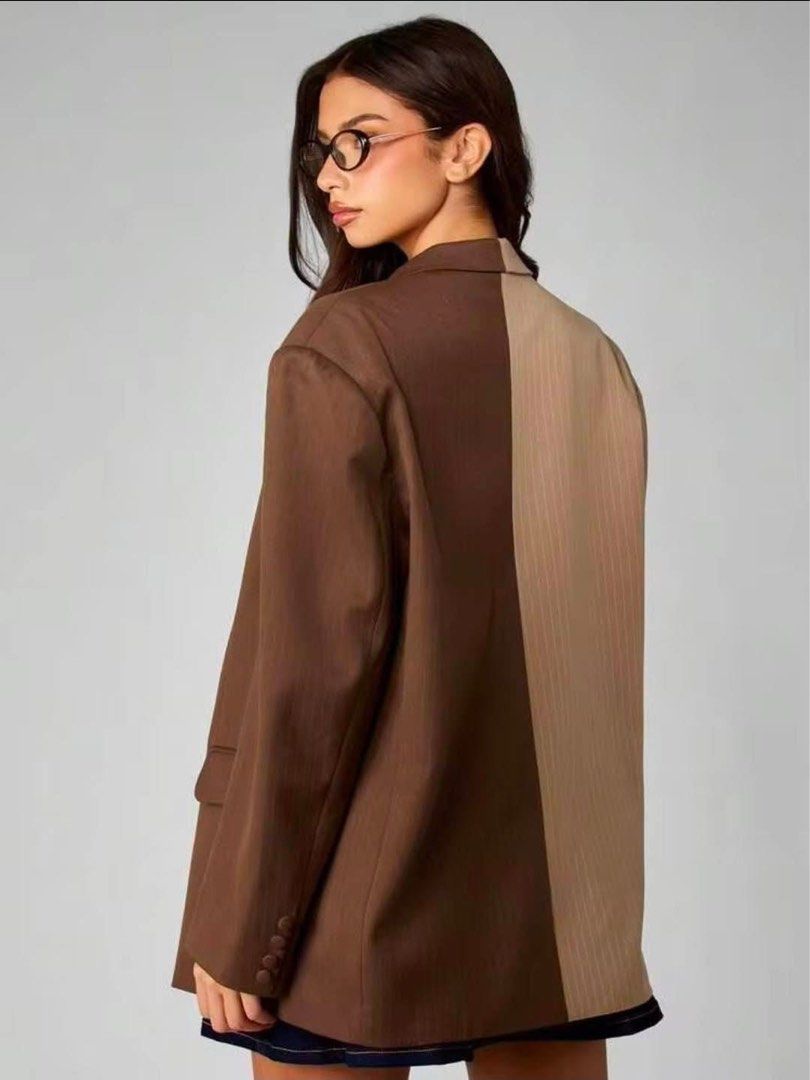 Misguided Two Tone Blazer (Category: Coats, Jackets and Outerwear) located in Cainta. Submitted by abegailyap14 (Listing ID 1462364636, Image 2). Description: .