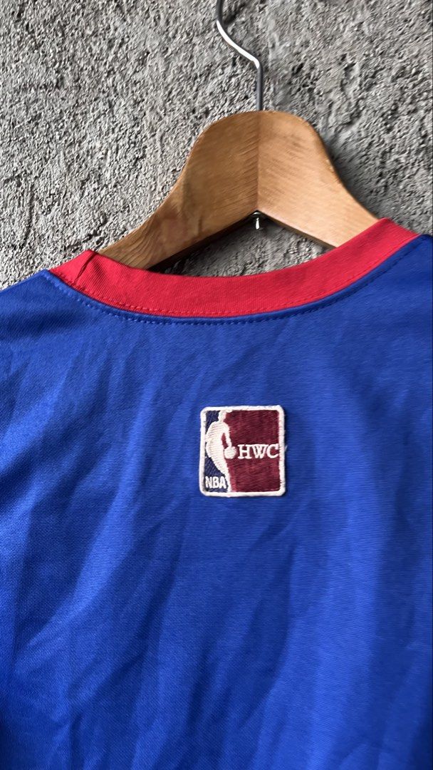 Mitchell & Ness NBA Hardwood Classics Washington Bullets Jersey (Category: Infant Playtime) located in Cabuyao City. Submitted by bulandos (Listing ID 1462410115, Image 3). Description: - Vintage Washington Bullets Basketball Jersey - Authentic Mitchell & Ness Hardwood Classics - Classic blue with red and white trim - Features iconic Bullets logo - Ideal for basketball fans and collectors.