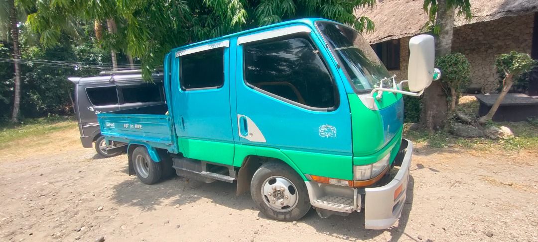 Mitsubishi Fuso Canter (M) (Category: Used Cars) located in Caloocan City. Submitted by yano777 (Listing ID 1462369348, Image 3). Description: Mitsubishi Fuso/ Canter Double Cab AirCon - goods Tyres (same size B/F) - goods Battery (Branson US Technology) - New Engine 4M40 (Japan)- goods Price negotiable upon viewing!!! Gas in Go pang negosyo!!!.