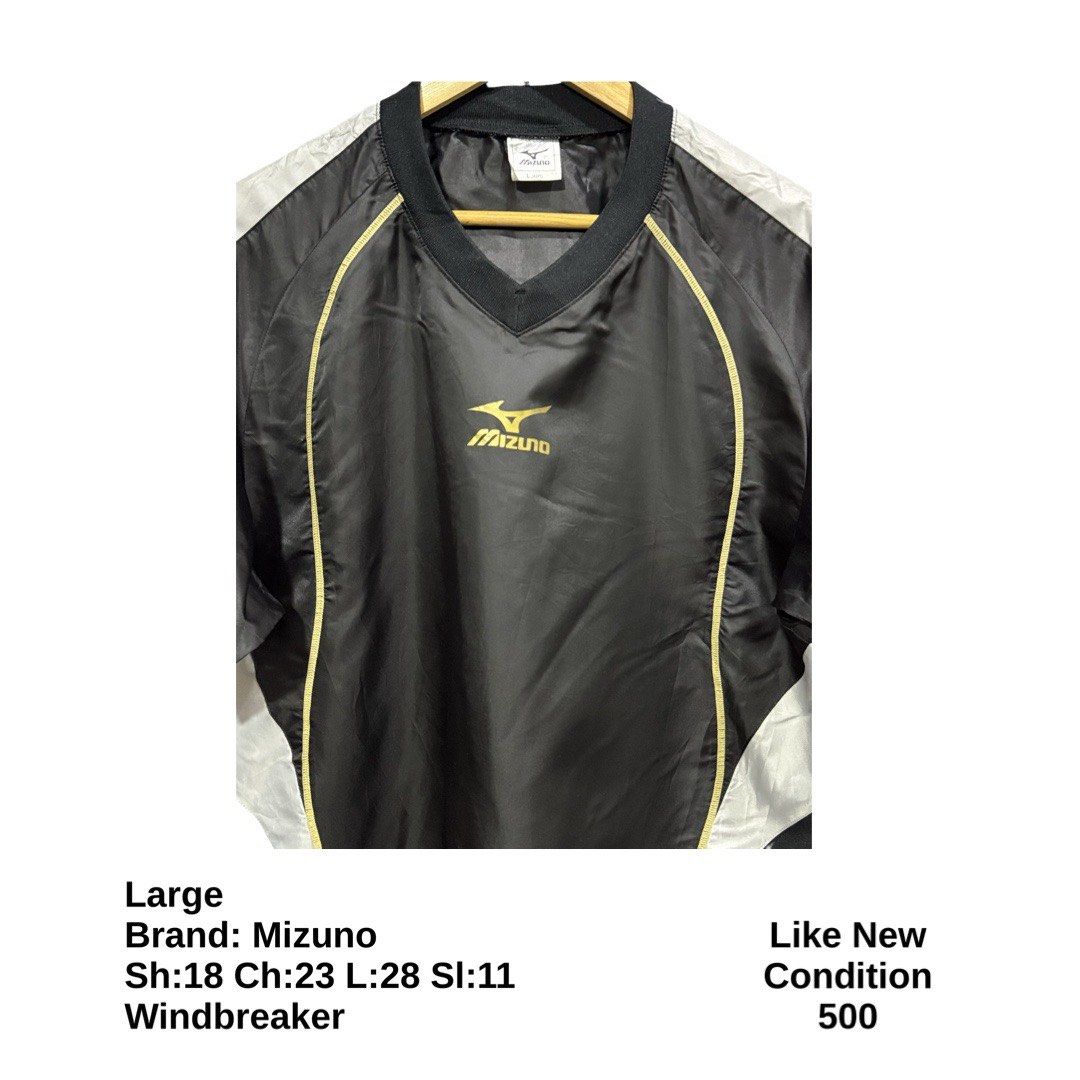 Mizuno Lightweight Pullover (Category: Coats, Jackets and Outerwear) located in Bulacan. Submitted by rlemonfashionshop (Listing ID 1462418448, Image 2). Description: Premium Class Quality Items. Actual Item on Photo with Good/Mint Condition. Message us for inquiries, more information and confirmation. Wash before wearing. Thank you so much..