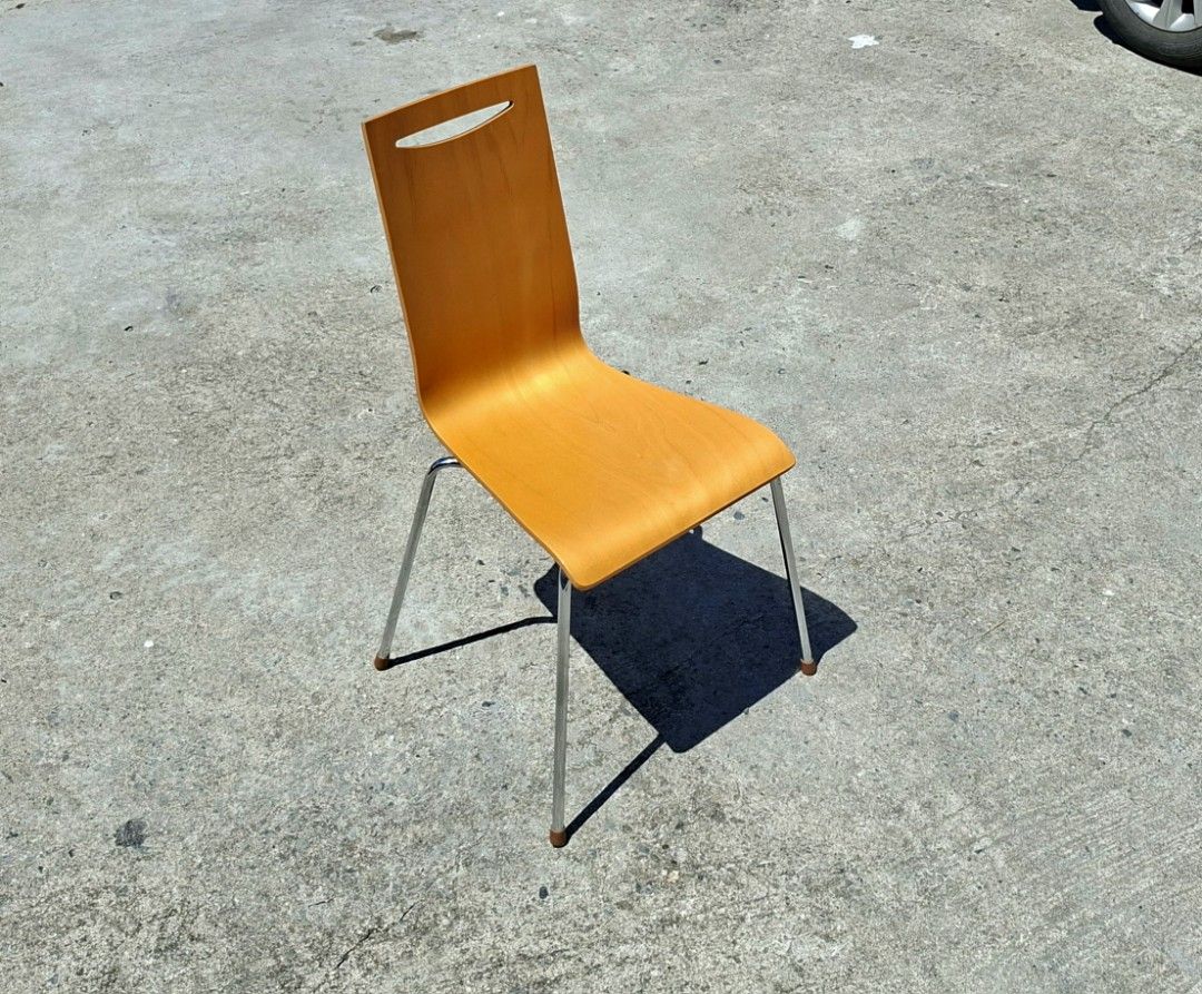 Modcentury Bentply Chair (Category: Chairs) located in Mabalacat. Submitted by thenewcraf32843 (Listing ID 1462338910, Image 1). Description: Midcentury Bentply Chair In great condition. Heavy duty chrome leg, sturdy and clean. Dimensions: W16 x D15.5 x Sh17.5 x H34.5 inches Sale Price: 2k only We do shipping via lalamove / victory liner drop & go. Dm to inquire.