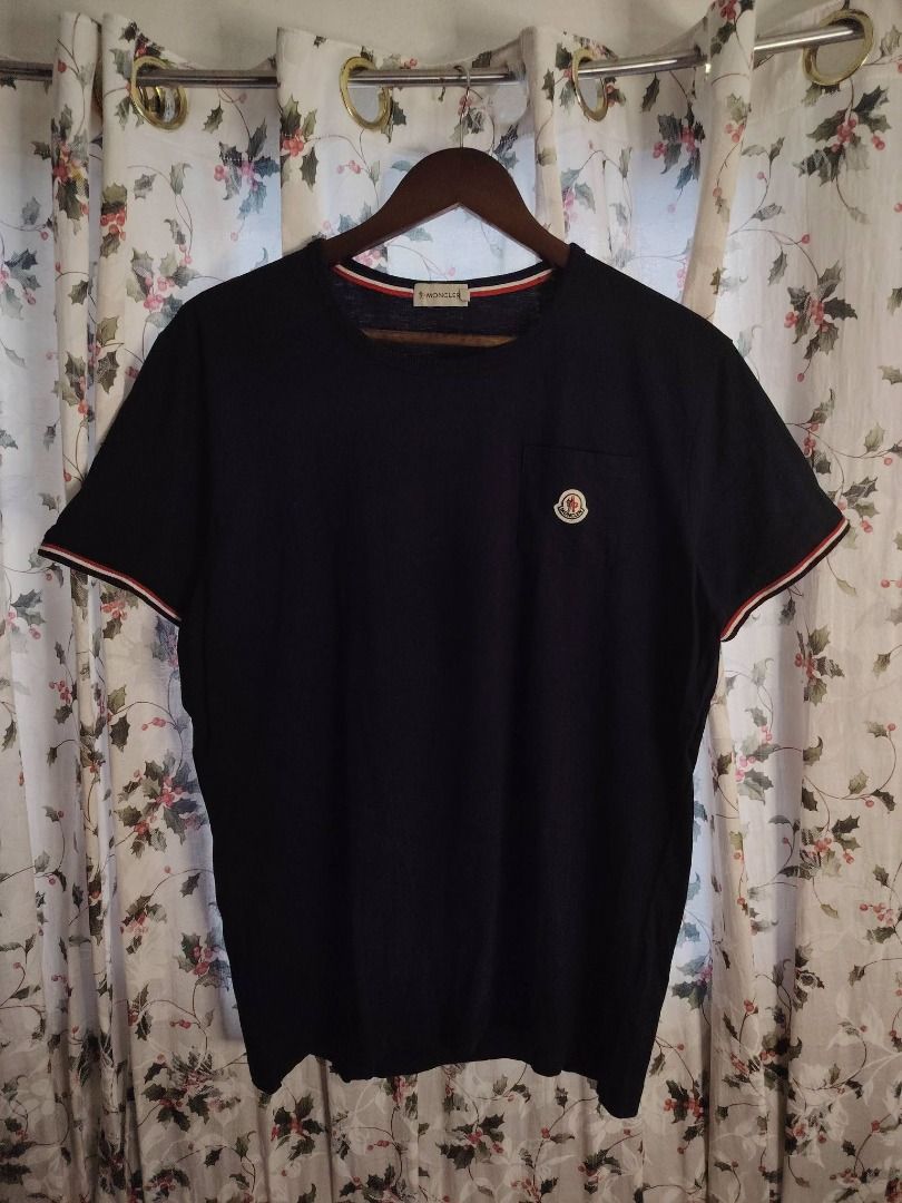 MONCLER EMBROIDERED LOGO PATCH POCKET TEE // Large (Category: Luxury Apparel) located in Legazpi City. Submitted by urbangarmentsarch4500 (Listing ID 1462373107, Image 1). Description: MONCLER EMBROIDERED LOGO PATCH POCKET TEE Large W 21 L 28 NO ISSUE👾 GRAB 800 (Automatically YOURS)⛓️ --- ‼️w/ FREE STICKERS FOR EVERY PURCHASE⁉️ 🛒🛒🛒 BUY. SELL. TRADE. CONSIGN🗣️🤝🏼 BLESS THY HUSTLE! 🧿✨.