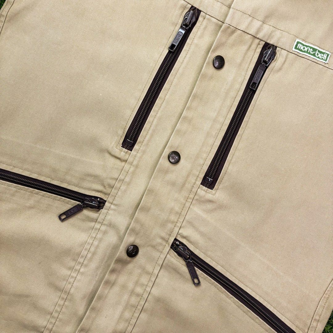 Montbell | Field Jacket. (Category: Coats, Jackets and Outerwear) located in Manila. Submitted by bypiecesandstories (Listing ID 1462266078, Image 3). Description: Montbell | Field Jacket. 799 PHP 🧡 Good Condition Can Fit — Small to Medium Dimensions — W 20.5" L 26" A practical field jacket with a clean and understated look. It’s the kind of piece you can easily wear with your everyday favorites, from casual days to weekend trips. *Has small dot