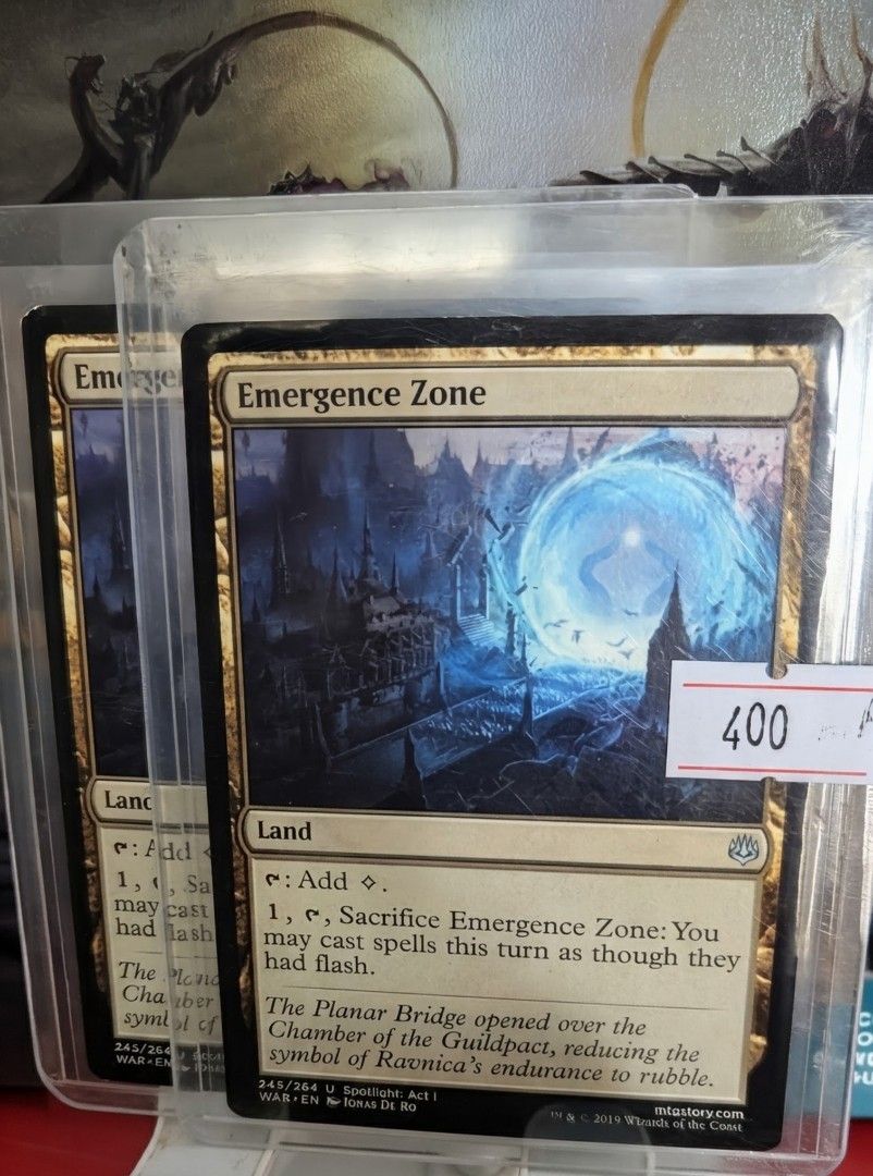 [MTG] Emergence Zone | WAR 245 - Normal (NM) (Category: Raw Singles) located in Paranaque City. Submitted by topdeckph (Listing ID 1461289313, Image 2). Description: Bring home a crisp, collectible MTG promo card in near-mint condition—ideal for building your collection, deck building, or enjoying casual play with a satisfying card feel. What you’re getting: - Authentic, original MTG card - Sold individually per piece Condition & authenticity: - 