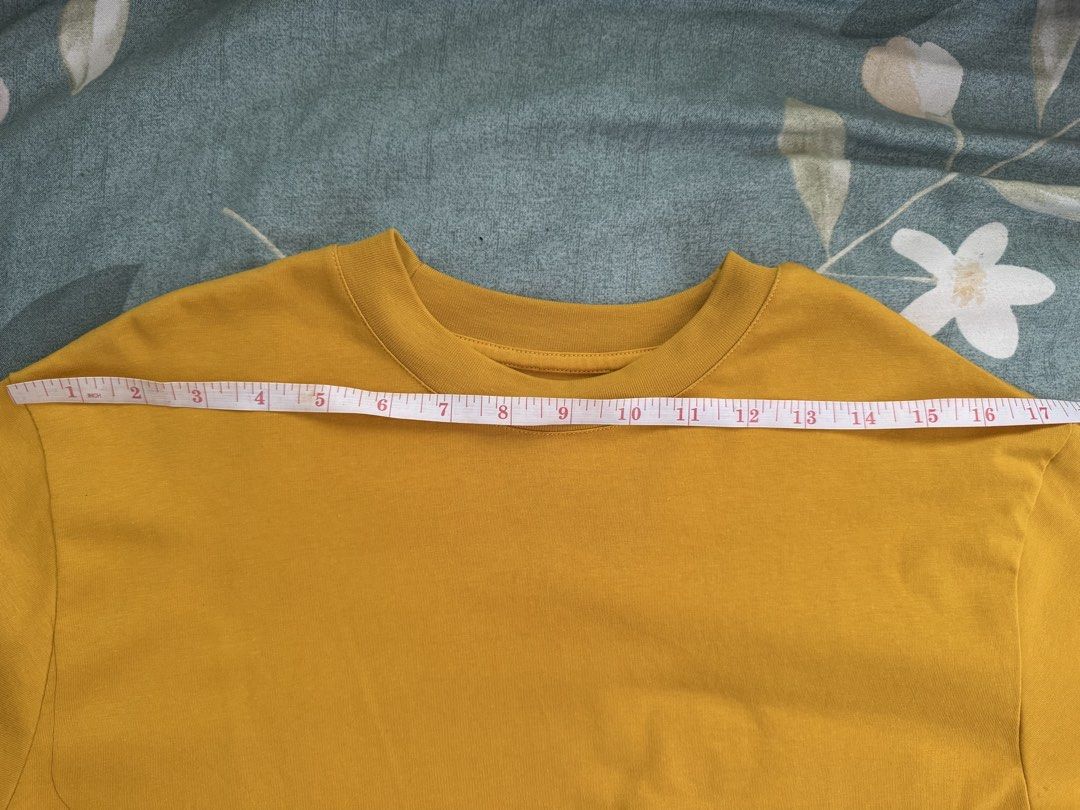 Muji Shirt (Category: Blouses) located in Bustos. Submitted by shergusshop.ph (Listing ID 1462277110, Image 3). Description: Muji Shirt in mustard color. Bought in Muji store Singapore. Size XS can fit small to medium frame. Refer to photos for measurement. MOP: BDO, Gcash Location: Bulacan.