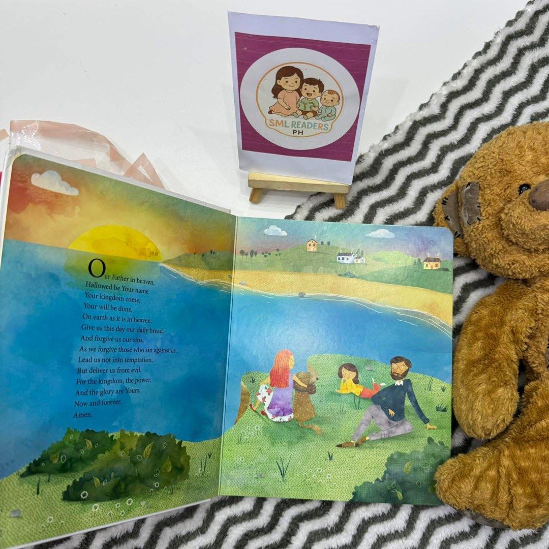 My First Prayer Book (Category: Religion Books) located in Taguig. Submitted by smlreadersph (Listing ID 1462365153, Image 2). Description: 💗 𝐌𝐲 𝐅𝐢𝐫𝐬𝐭 𝐏𝐫𝐚𝐲𝐞𝐫 𝐁𝐨𝐨𝐤 🙏💙 Chunky Boardbook by Autumn Publishing 📖 Condition: Preloved chunky boardbook in very good to excellent used condition, with sturdy pages perfect for little hands. 👧👦 Age Recommended: 1–4 years 📘 About the Book: A sweet first prayer book introducing little ones