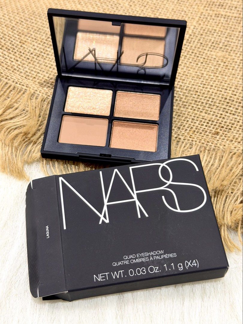 NARS Quad Eyeshadow | LAGUNA (Category: Makeup) located in Quezon City. Submitted by girlboss_mnl (Listing ID 1462424728, Image 1). Description: BRANDNEW | ONHAND SHADE: LAGUNA .