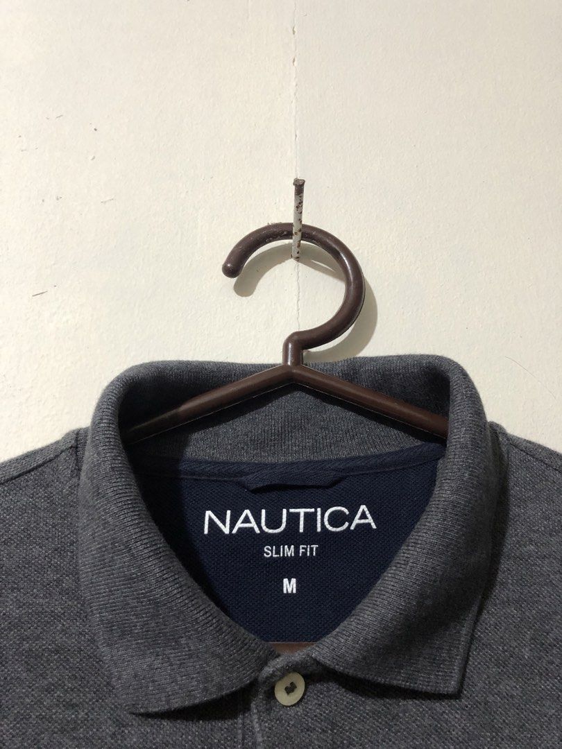 Nautica Gray Polo Shirt (Category: Tshirts & Polo Shirts ) located in Manila. Submitted by raremountain00 (Listing ID 1462421868, Image 3). Description: Authentic Excellent condition No issue.
