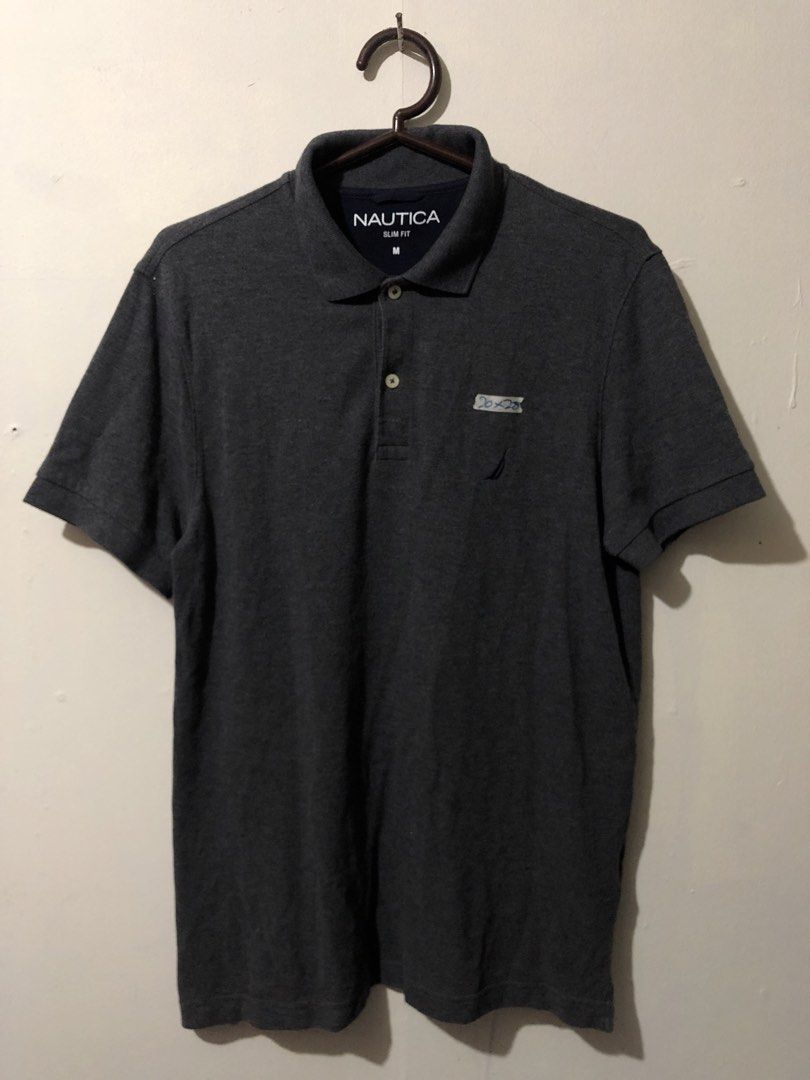 Nautica Gray Polo Shirt (Category: Tshirts & Polo Shirts ) located in Manila. Submitted by raremountain00 (Listing ID 1462421868, Image 1). Description: Authentic Excellent condition No issue.