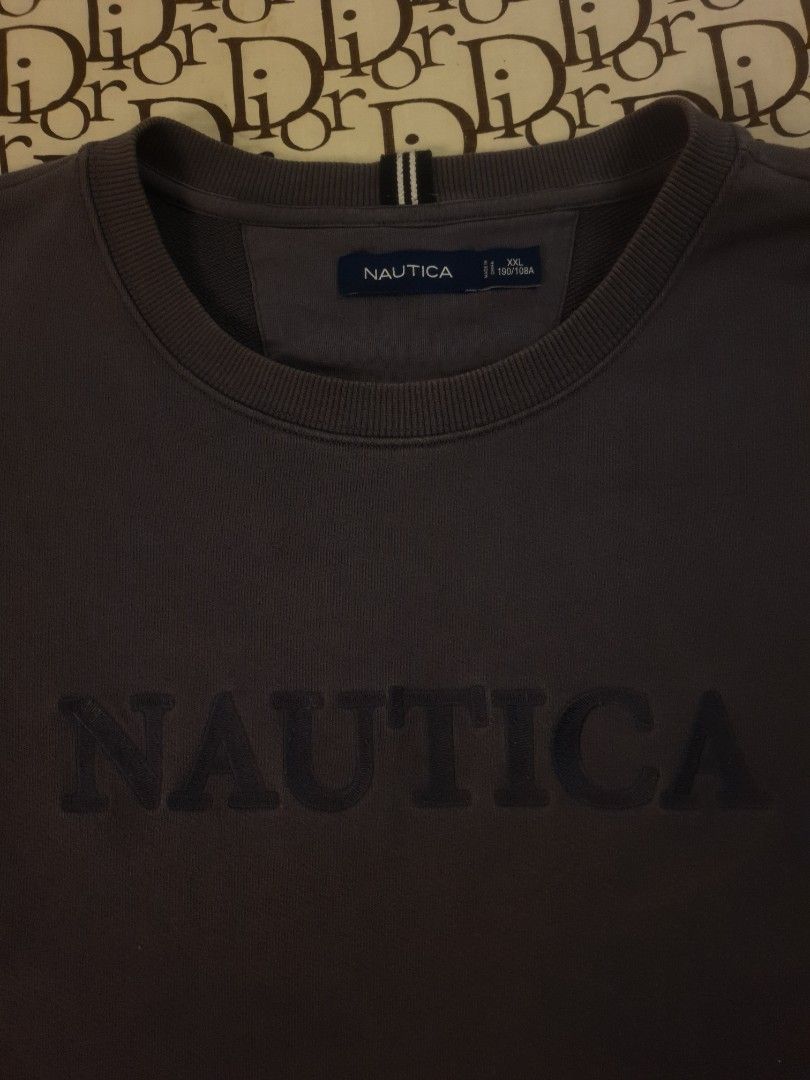 Nautica sweater (Category: Coats, Jackets and Outerwear) located in San Fernando. Submitted by retro.district. (Listing ID 1462322194, Image 2). Description: - Nautica sweater embroidery - Size: XL (25x30) - Condition: Excellent - no issue - Color Rate: 9.5/10.