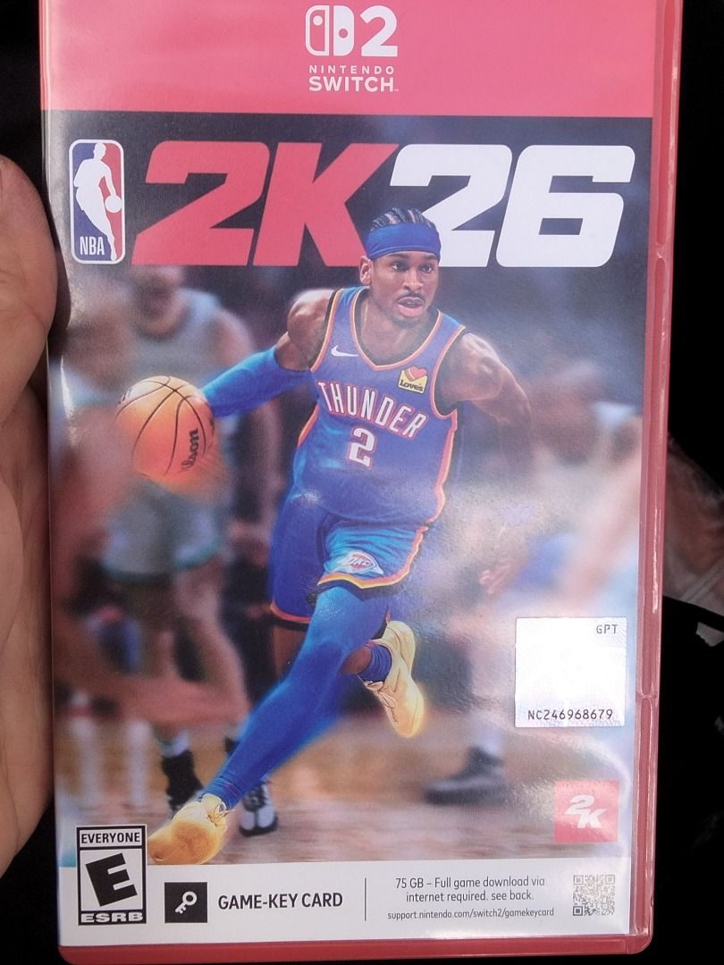 NBA 2K26 Nintendo Switch Game (Category: Nintendo) located in Batangas. Submitted by stocke (Listing ID 1462281363, Image 1). Description: - NBA 2K26 for Nintendo Switch. Contact: 09683656318 Like new condition. Fix price. Meetup area: SM batangas city, baymall. Can do lbc cop buyer shoulder shipping fee.