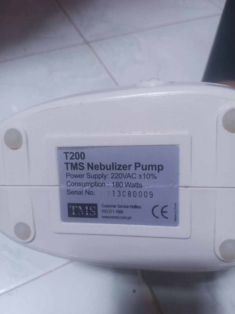 nebulizer (Category: Medical Supplies & Tools) located in Manila. Submitted by erwin7891 (Listing ID 1462363272, Image 3). Description: .