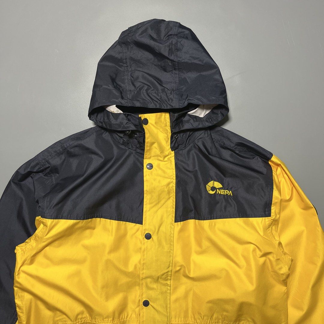 Nepa Two Tone Outdoor Windbreaker Jacket (Category: Coats, Jackets and Outerwear) located in Bacolod City. Submitted by marmanj (Listing ID 1462397989, Image 2). Description: ♻️ Nepa Two Tone Outdoor Windbreaker Jacket •Original - Complete tags •Condition: Verygood •Size: XL •Length: 29” •Width: 23.5” •Color: vibrant yellow and dark navy •Color rate: 9.5 / 10 •flaws: Sign of use only 🔖Price: ₱680 📌Location: Bacolod City Negros Occidetal ‼️Discl