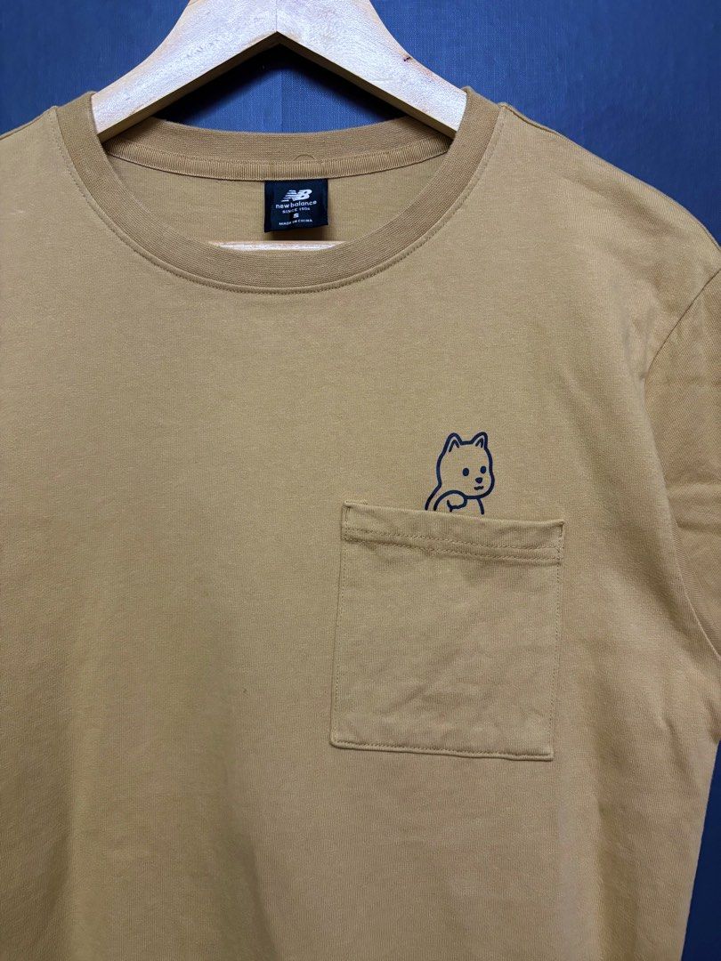 New Balance (Category: Tshirts & Polo Shirts ) located in Cavite. Submitted by staythrifted.23 (Listing ID 1462289994, Image 2). Description: Size : small on 🏷️ Dimes : Length 26 Width 19.5 Condition : Like new Color rate : 10/10 Washed and ready to wear Issue : Small Pin hole Sleeve Part Loc. Cavite We ship nationwide Payment first .