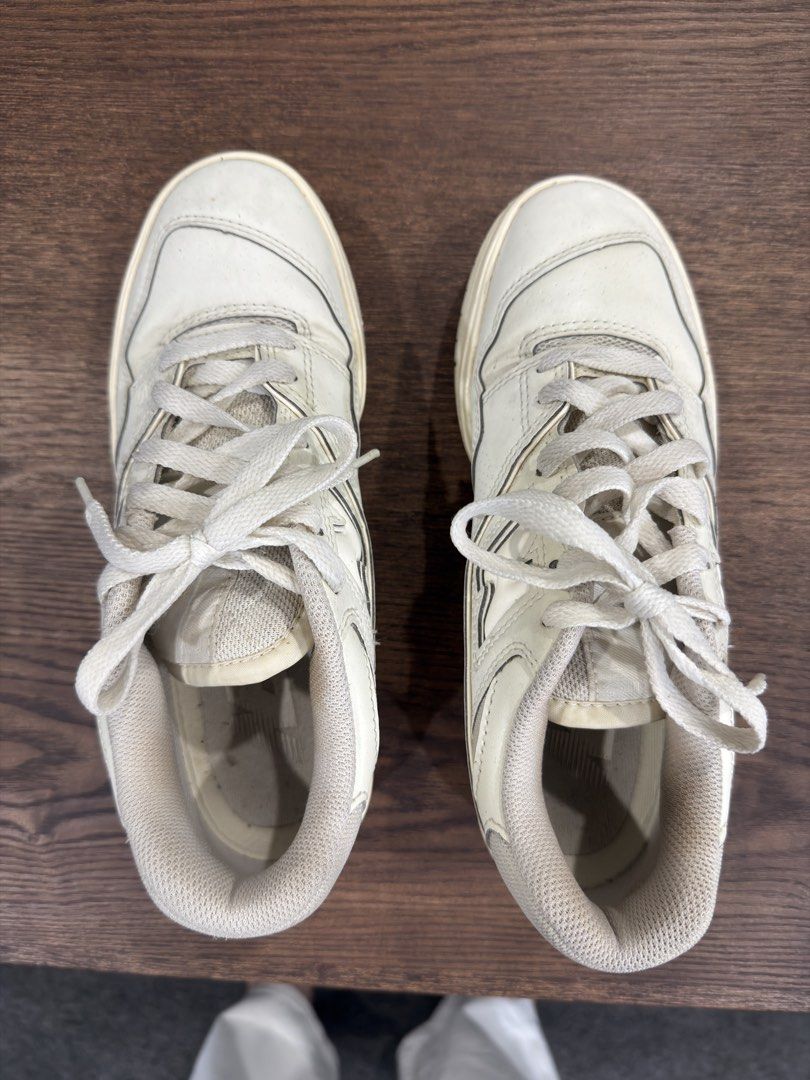 New Balance 550 White Sneakers (Category: Sneakers) located in Angeles City. Submitted by beyond.this (Listing ID 1462278590, Image 2). Description: - Classic New Balance 550s in white - Versatile for everyday wear - Clean and timeless design - Gently used, plenty of life left - Great for casual outfits - Iconic and must-have kicks.