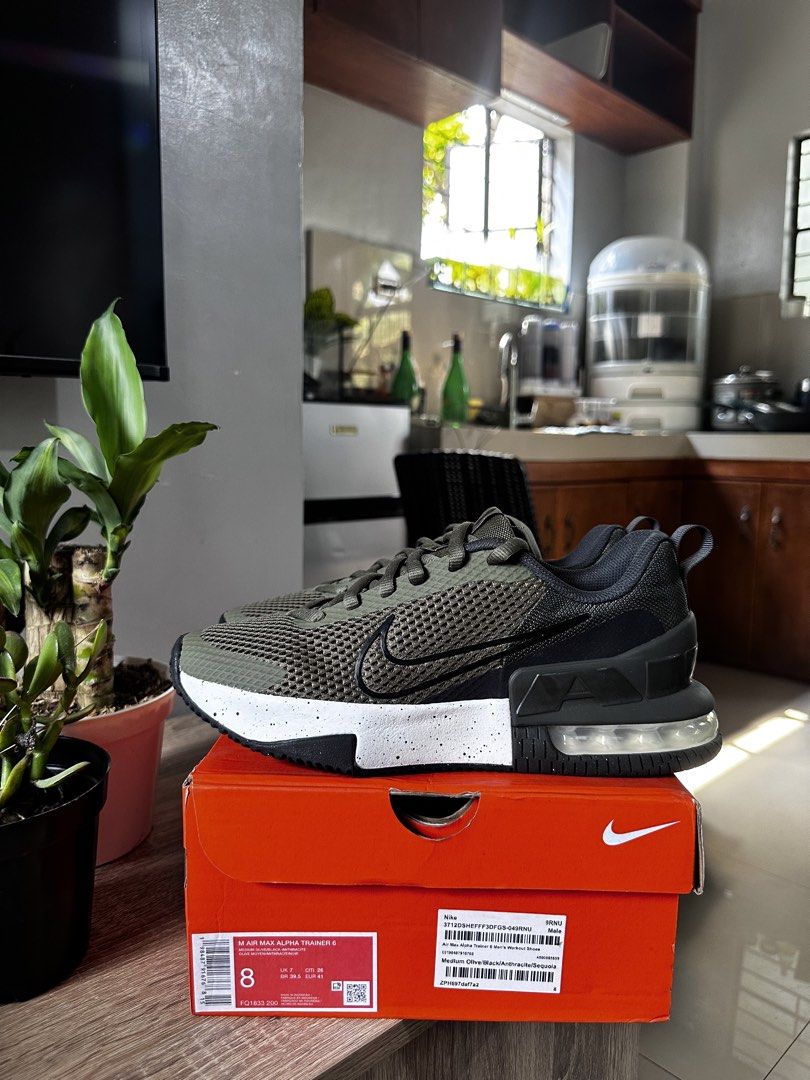 Nike airmax alpha trainer (Category: Casual Shoes) located in Manila. Submitted by nilodanzcuadra (Listing ID 1462398034, Image 1). Description: Size 8 mens Brand new 2,900 only Srp: 6,995 Loc: north caloocan.