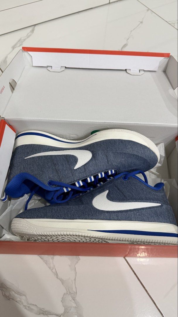 Nike Book 2 EP Multi-Color/Multi-Color-Sail (Category: Sneakers) located in Cavite. Submitted by joancelestial (Listing ID 1462429769, Image 1). Description: - Nike Book 2 EP sneakers - Size: 9 US Men - Color: Denim-like blue upper with white Nike swoosh - Sole: White - Includes original box.