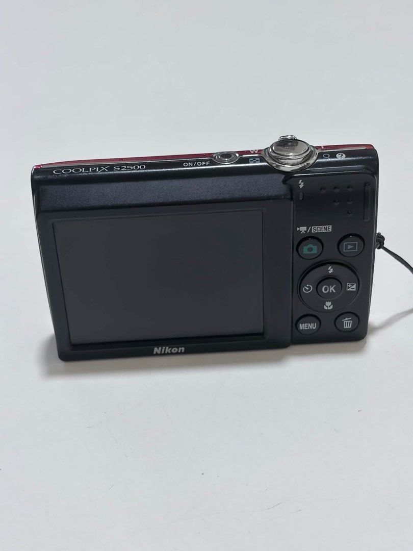 Nikon COOLPIX S2500 (Category: Cameras) located in Manila. Submitted by pixora.cams (Listing ID 1462439454, Image 3). Description: Nikon S2500 [used, pre-loved] 💵: ₱ 5,500.00 ❤︎ Specs: ♡ 12 megapixels ♡ 4x optical zoom ♡ zoom in & out working ♡ flash working ♡ physical condition: n/10 ❤︎ Inclusions: ♡ unit ♡ battery ♡ universal charger ❤︎ Issues: ♡ minor lcd burn (output not affected) ❤︎ Mode of Payment: ♡ Gcash ❤︎ Mode of Shipping: ♡ Lalamove (