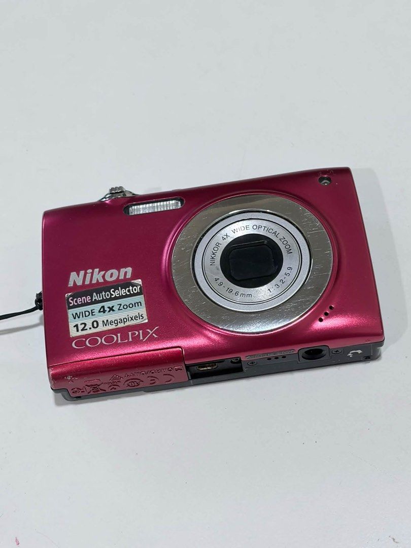Nikon COOLPIX S2500 (Category: Cameras) located in Manila. Submitted by pixora.cams (Listing ID 1462439454, Image 2). Description: Nikon S2500 [used, pre-loved] 💵: ₱ 5,500.00 ❤︎ Specs: ♡ 12 megapixels ♡ 4x optical zoom ♡ zoom in & out working ♡ flash working ♡ physical condition: n/10 ❤︎ Inclusions: ♡ unit ♡ battery ♡ universal charger ❤︎ Issues: ♡ minor lcd burn (output not affected) ❤︎ Mode of Payment: ♡ Gcash ❤︎ Mode of Shipping: ♡ Lalamove (