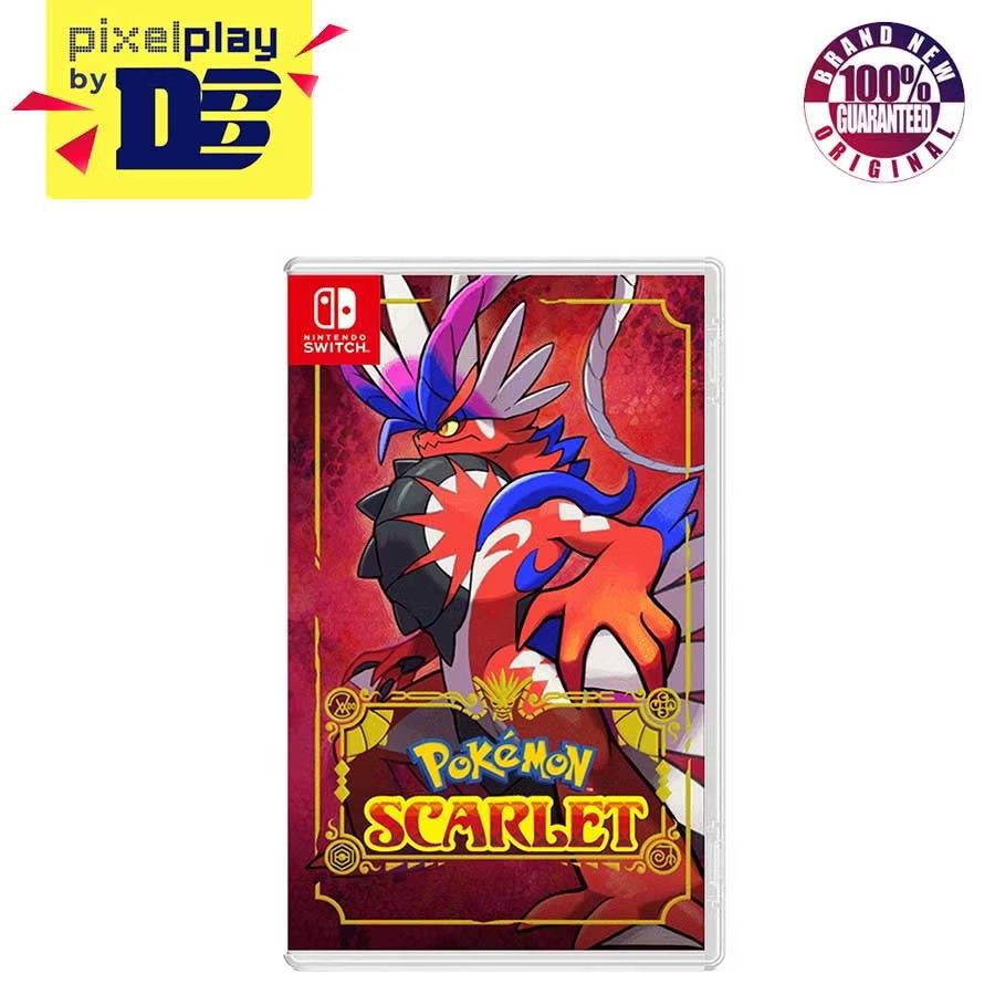 Nintendo Switch Pokemon Scarlet Game (Category: Nintendo) located in Quezon City. Submitted by camillefajardo13 (Listing ID 1462263260, Image 1). Description: - Pokemon Scarlet for Nintendo Switch - Brand new and 100% original - Embark on an adventure in the Paldea region - Explore, battle, and catch new Pokemon - Essential for any Pokemon fan.