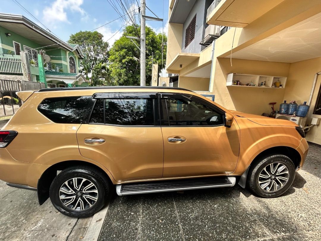 Nissan Terra VL Auto (Category: Used Cars) located in Manila. Submitted by jonahazel (Listing ID 1462275222, Image 2). Description: FOR SALE NISSAN TERRA VL 2019 4x2 • 2019 Nissan Terra VL • 37K Mileage - hardly used • CASA Maintained • Newly replaced battery • No History of Flooding or Major Accidents • Tuesday Coding • Automatic Transmission • All Original Paint • Push Start/Stop • Leather seats • With 2nd Row Monitor • 360 Degree Camera & Sens