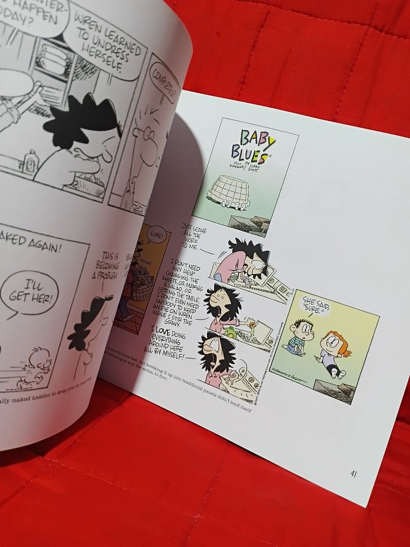 No Yelling A Baby Blues Collection (Category: Comics & Manga) located in Manila. Submitted by krishna_ayanami (Listing ID 1462437394, Image 3). Description: - Title: No Yelling! A Baby Blues Collection #32 - Authors: Rick Kirkman & Jerry Scott - Genre: Comic strip collection - Theme: Humorous parenting situations - Features: Hilarious and relatable artwork.