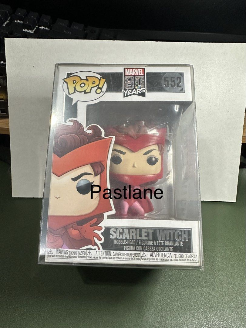 NOOB FUNKO POP SCARLET WITCH SET ONLY (Category: Designer & Blind Box Toys) located in Makati City. Submitted by pastlane (Listing ID 1462414678, Image 2). Description: For sale: NOOB FUNKO SCARLET WITCH SET ONLY (with box protector) Scarlet Witch #823 Scarlet Witch #552 Loc. Bangkal Makati City.