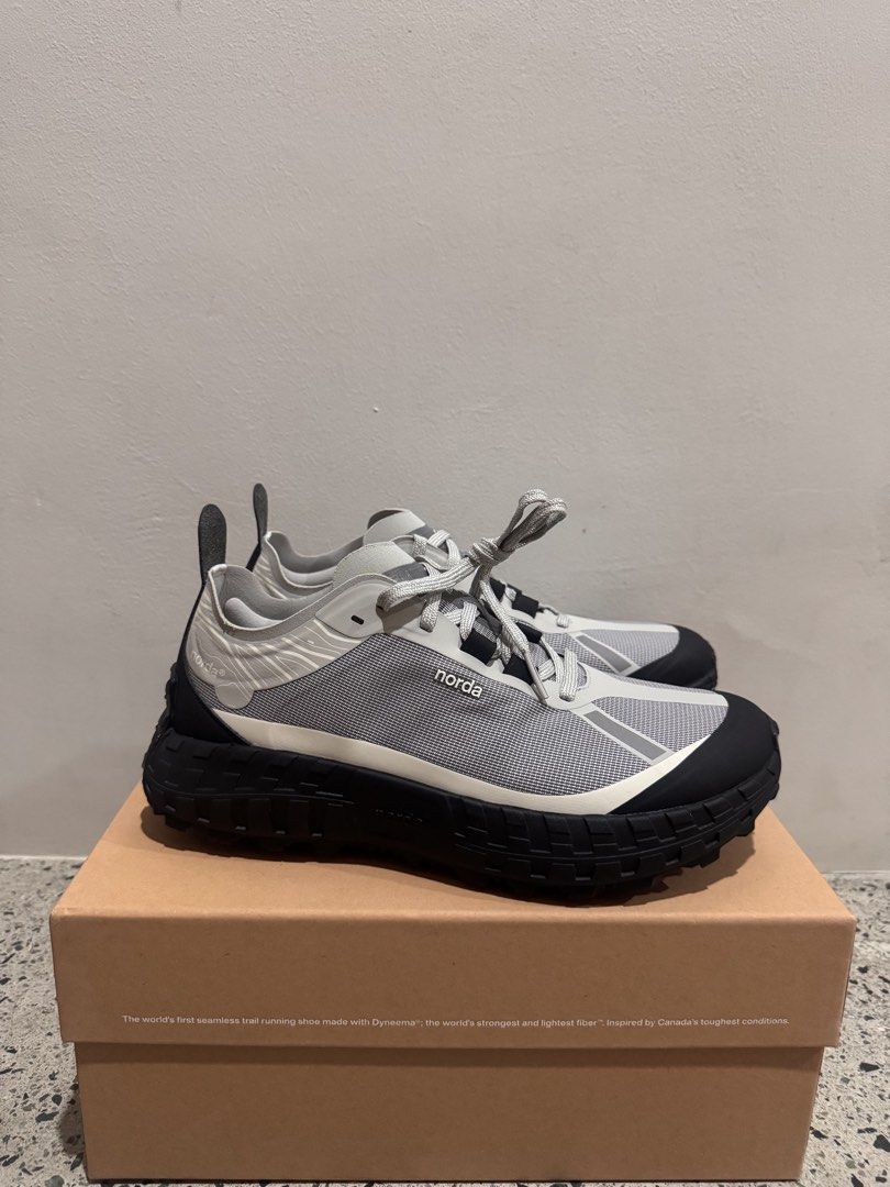 Norda 001-M Pewter US Men 8 (Category: Sneakers) located in Manila. Submitted by matthieuta42799 (Listing ID 1462381906, Image 1). Description: - Norda 001-M Trail Running Shoes - Color: Pewter - Size: US Men 8 / US Women 9.5 / UK 7 / EUR 40.5 / JPN 26 - Brand new with box - RFS: wrong size - Location: Katipunan (Can do meet ups).