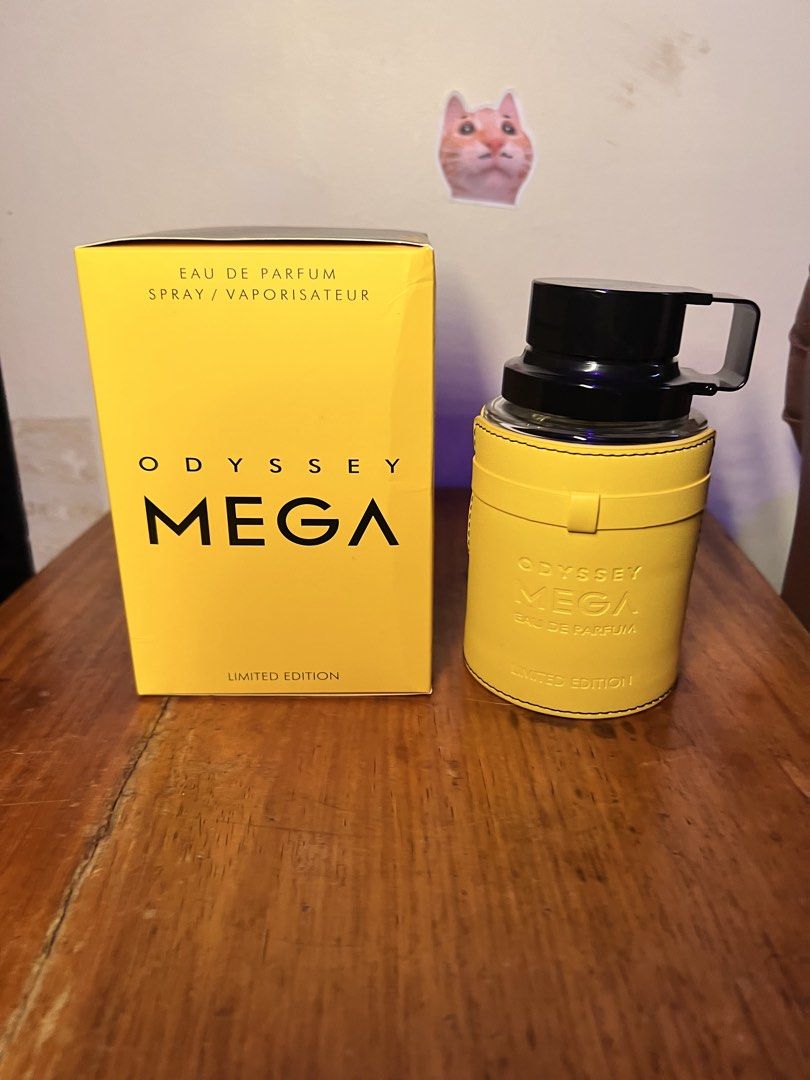 Odyssey Mega Eau de Parfum Limited Edition 200 ML (Category: Fragrance & Deodorants) located in Manila. Submitted by matiralexi49347 (Listing ID 1462333706, Image 1). Description: - Limited Edition Odyssey Mega Eau de Parfum - Spray/Vaporisateur - Bold fragrance, perfect for those who love strong scents - Includes yellow protective case - Original box included - Feel free to ask any questions!.