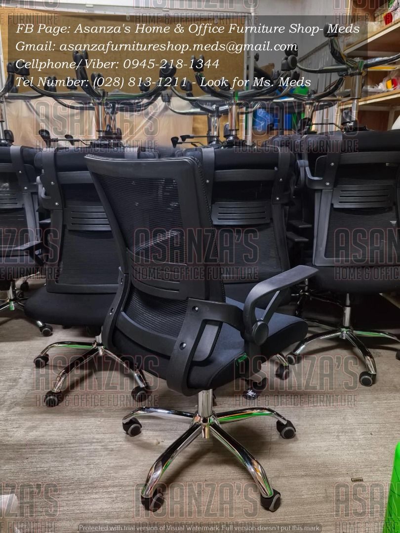OFFICE CHAIR STAR BASE CHROME LEGS (Category: Other Home Furniture) located in Quezon City. Submitted by asanzameds.1995 (Listing ID 1462321934, Image 2). Description: **OFFICE CHAIRS | PROOF OF PURCHASE ✨ ASANZA'S HOME & OFFICE FURNITURE SHOP 🛒 🛠️🛠️𝑶𝒖𝒓 𝑺𝒆𝒓𝒗𝒊𝒄𝒆𝒔🛠️🛠️ 🔥𝑭𝒓𝒆𝒆 𝑰𝒏𝒔𝒕𝒂𝒍𝒍𝒂𝒕𝒊𝒐𝒏 🔥𝑭𝒂𝒔𝒕 𝑷𝒓𝒐𝒅𝒖𝒄𝒕𝒊𝒐𝒏 𝒂𝒏𝒅 𝒔𝒉𝒐𝒓𝒕 𝒍𝒆𝒂𝒅 𝒕𝒊𝒎𝒆 𝒕𝒐 𝒓𝒆𝒂𝒄𝒉 𝒚𝒐𝒖𝒓 𝒕𝒂𝒓𝒈𝒆𝒕 𝒔𝒄𝒉𝒆𝒅𝒖𝒍𝒆. 🚚🚛Del