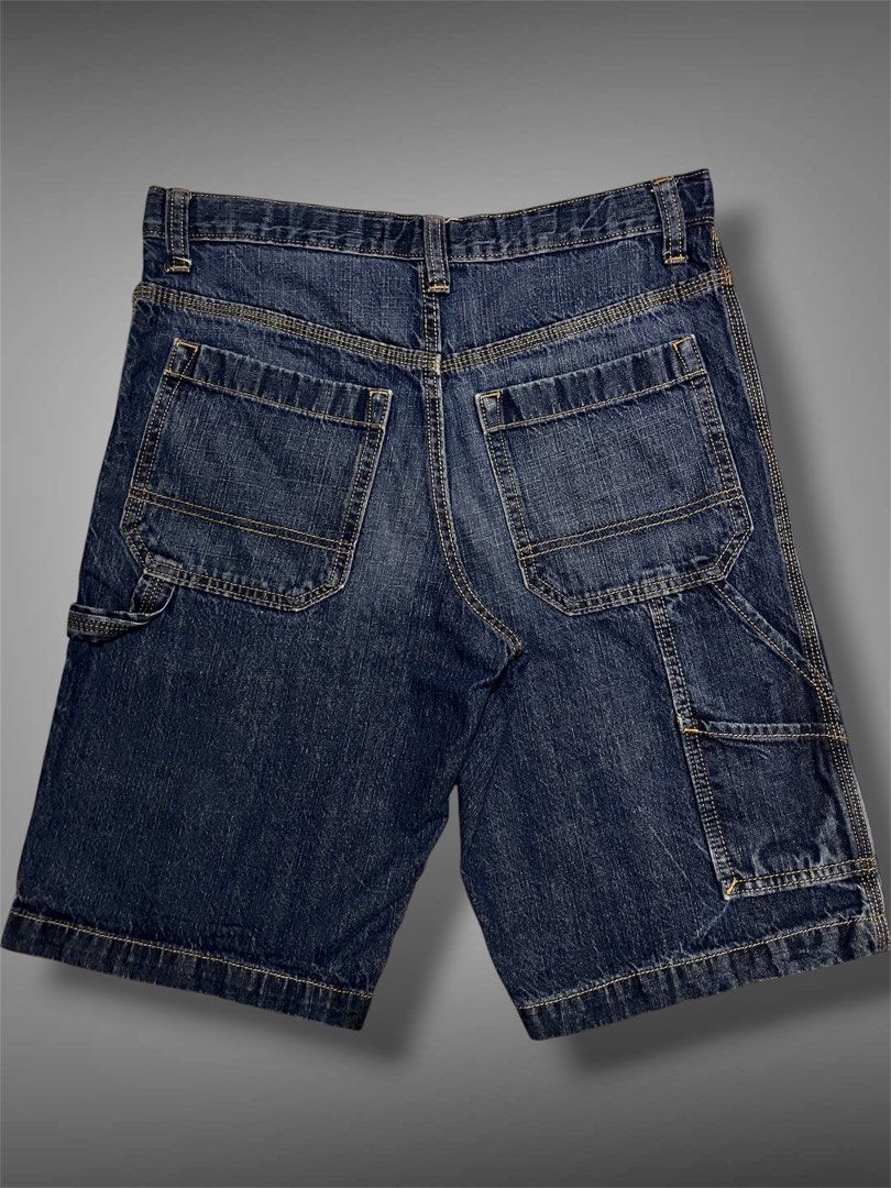 Old Navy Baggy Denim Carpenter Jorts (Category: Shorts) located in Cebu City. Submitted by thrift_ni_audrheii (Listing ID 1462287267, Image 2). Description: WaistLine - 32 Lengths - 22 Hem - 10 Color rate - 9.5/10 Excellent Condition .