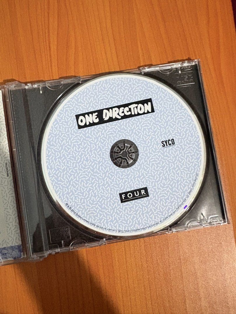 One Direction Four Physical Album (Category: Other Audio Equipment) located in Baguio. Submitted by ktlyncsn (Listing ID 1462349595, Image 1). Description: 🎶 ONE DIRECTION — FOUR 💿✨ Selling my physical copy of One Direction’s FOUR album! 🫶🏻 📀 Album: FOUR 🎤 Artist: One Direction 📦 Physical copy ✨ Condition: good condition once played only 💰 Price: ₱500 + sf Perfect for Directioners, collectors, or anyone who wants to add this iconic album 