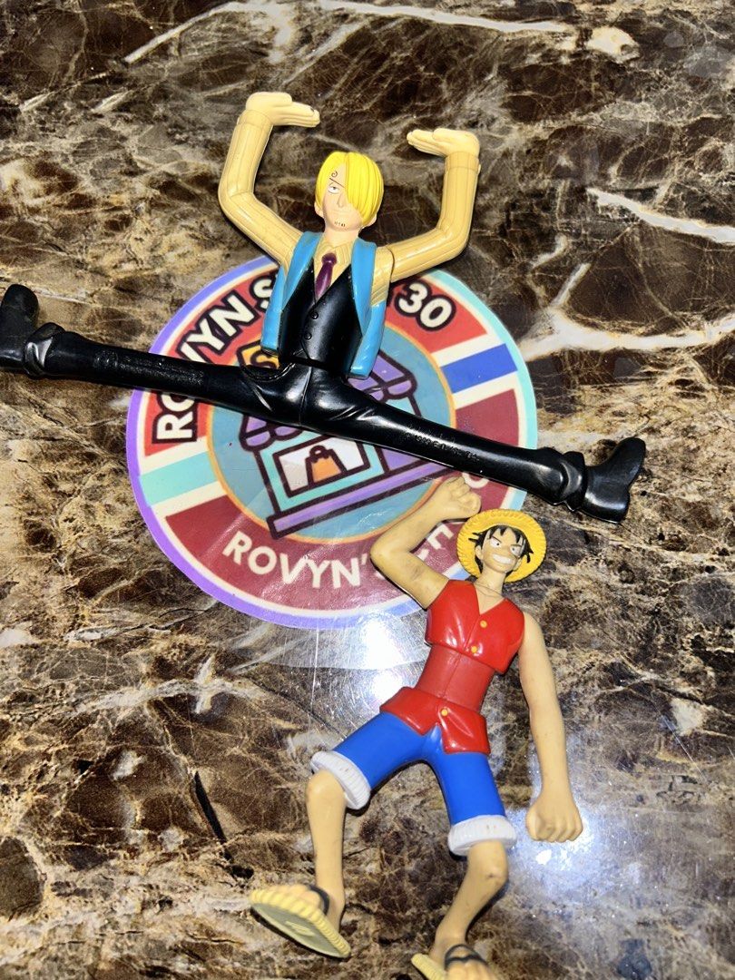 one piece characters merch and figures set (Category: Figurines & Statues) located in Caloocan City. Submitted by rovynstore30 (Listing ID 1462390031, Image 2). Description: one piece merch figures as pack take all - 620 pesos only as is, what you see is what you get mod: lalamove or 🍊checkout 1st to pay via gcash *crossposted #onepiecemerch #onepiecefigures #rovynstore.