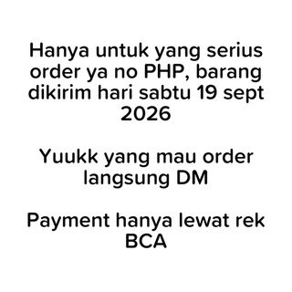(Kategori: ) berada di . Dikirim oleh rakpreloved21 (ID iklan 1462275761, Gambar 1). Deskripsi: .