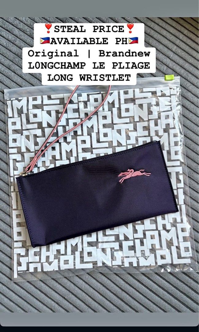 💯ORIGINAL LONGCHAMP LE PLIAGE LONG WRISTLET (Category: Wallets & Card holders) located in Quezon City. Submitted by ashongsstore (Listing ID 1462282323, Image 1). Description: ✨ L0NGCHAMP SALE! SALE! SALE! ✨👜 🇵🇭AVAILABLE🇵🇭 Calling all L0ngchamp lovers! 😍 This is your chance to score your favorite L0ngchamp pieces at SALE PRICES! 💕 From everyday essentials to stylish bags perfect for travel, work, and errands — grab yours while stocks are 