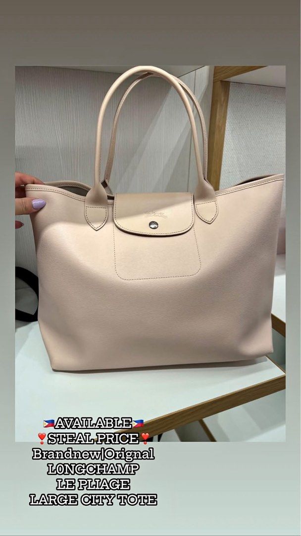💯ORIGINAL LONGCHAMP LE PLIAGE LARGE CITY TOTE (Category: Tote Bags) located in Quezon City. Submitted by ashongsstore (Listing ID 1462300507, Image 1). Description: ✨ L0NGCHAMP SALE! SALE! SALE! ✨👜 🇵🇭AVAILABLE🇵🇭 Calling all L0ngchamp lovers! 😍 This is your chance to score your favorite L0ngchamp pieces at SALE PRICES! 💕 From everyday essentials to stylish bags perfect for travel, work, and errands — grab yours while stocks are still avail