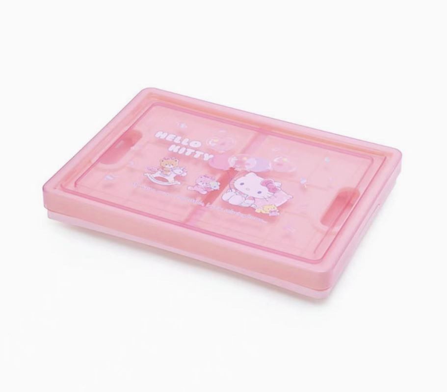 Original Sanrio 2021 Hello Kitty Small Foldable Plastic Storage Box with Lid (Category: Storage Boxes & Baskets) located in Manila. Submitted by littlemingshop (Listing ID 1462354382, Image 3). Description: 09-17-2026 brand new, never used it, rarely (Small) Original Sanrio 2021 Hello Kitty Foldable Plastic Storage Box with Lid Size: Small material:PP Helps you keep your things organized and neat. Stackable for increased storage in the same space