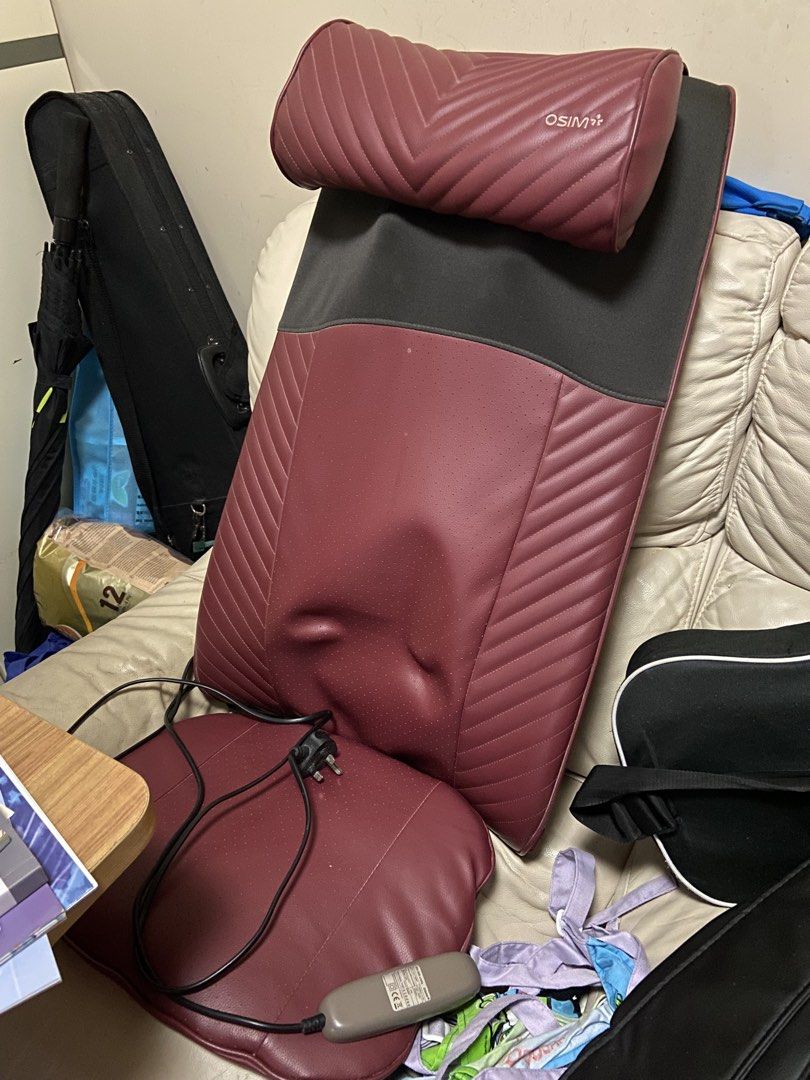 OSIM uJolly 背樂樂 OS-260 按摩背墊連遙控 Massage Cushion with Remote （分類：按摩紓緩用品）位於 Hong Kong。 由 cph_432 提交（商品編號 1462424305，圖片 2）。簡介： 平時好少用，功能同塊皮都正常 需上門自行取走 可議價！。