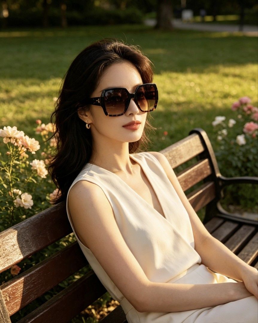 Oversized Sunglasses SALE (Category: Sunglasses & Eyewear) located in Makati City. Submitted by khrizaccessories (Listing ID 1462367948, Image 2). Description: bought in California USA.