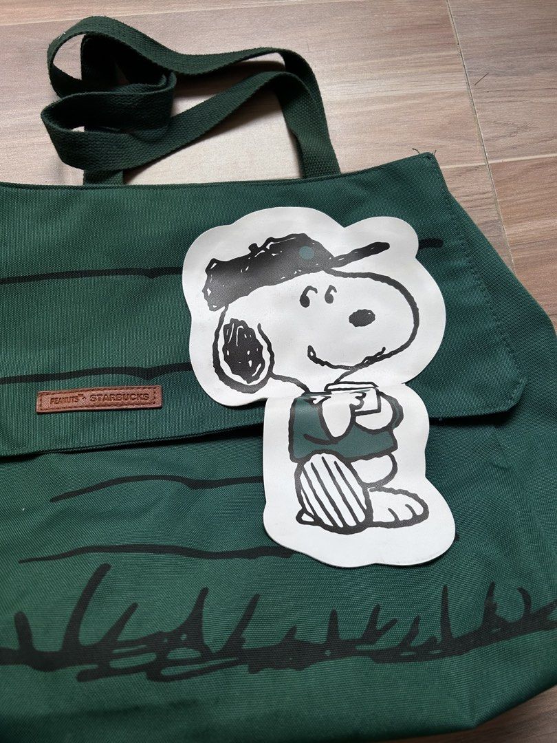 Peanuts Starbucks (Snoppy) (Category: Tote Bags) located in Ilagan. Submitted by pjmmo (Listing ID 1462366514, Image 2). Description: Large and High Capacity, still in very great condi .