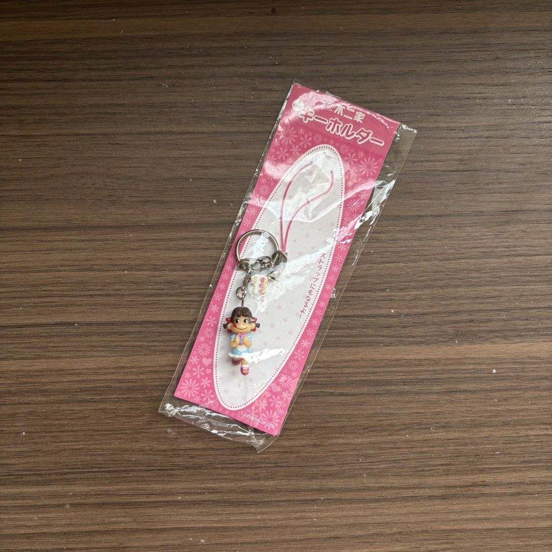 Peko Strawberry Shortcake Charm Strap (Category: Other Stationery & Craft) located in Manila. Submitted by buttern0t (Listing ID 1462407281, Image 1). Description: 💌 for proof of transactions & safekeeping of items , dm us on IG @dara.aniks / @puffyberries ✮⋆˙.