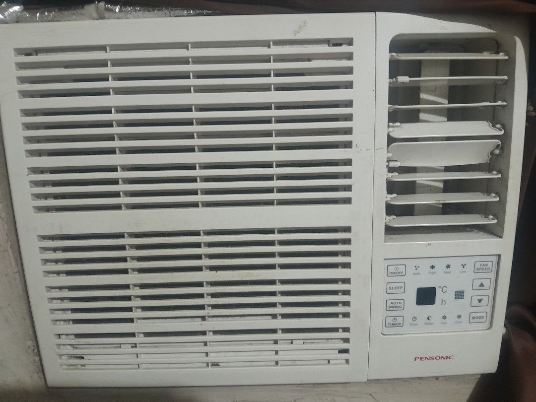 Pensonic Window Type Air Conditioner TC-L100RE (Category: Other Home Appliances) located in Manila. Submitted by calmrabbit_901058 (Listing ID 1462382016, Image 1). Description: For sale preloved aircon Pensonic TC-L100RE 1HP Window Type Aircon – Inverter-Class / Energy Saver – Non-Inverter – With Remote Tpid sa kuryente Power Input: 950W Rated Power Input: 1200W Capacity: 1 HP No issue / good as new Reason for selling mag a abroad na. For pick u