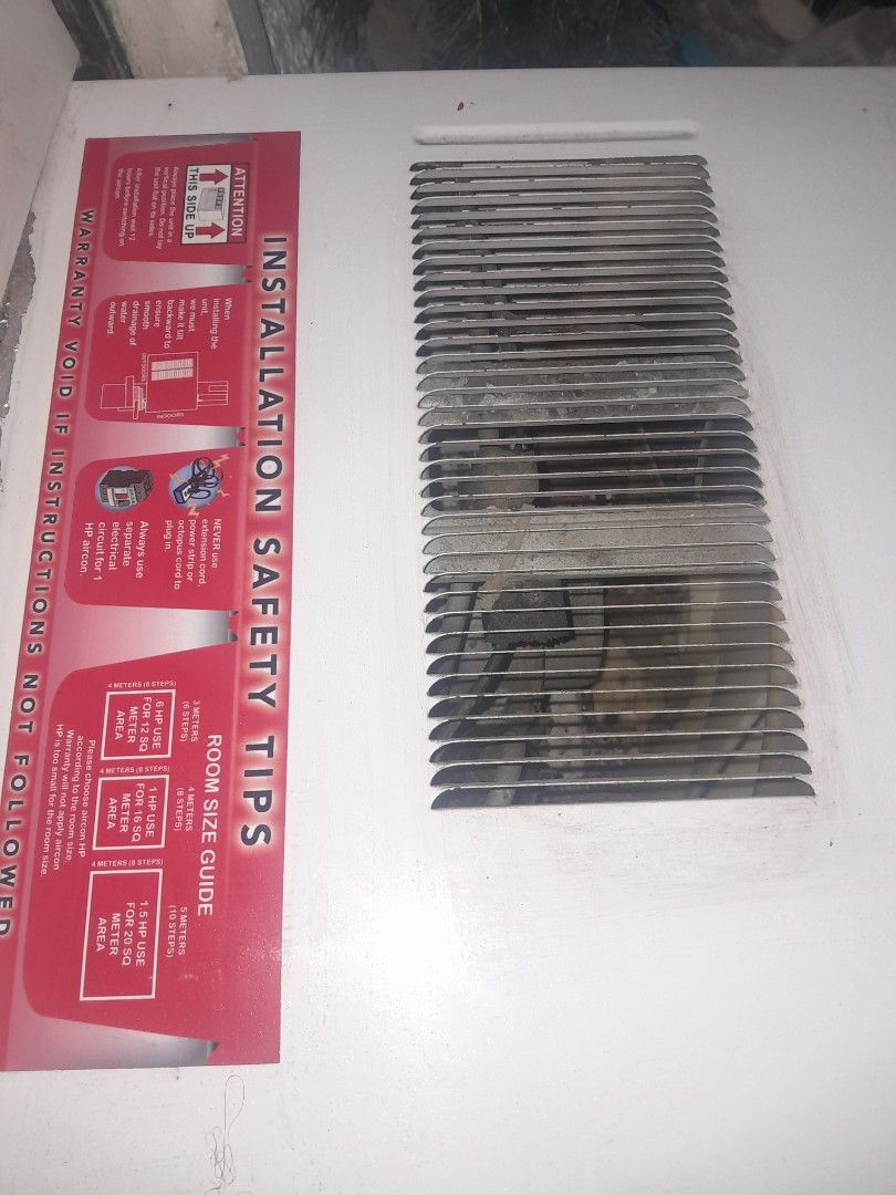 Pensonic Window Type Air Conditioner TC-L100RE (Category: Other Home Appliances) located in Manila. Submitted by calmrabbit_901058 (Listing ID 1462382016, Image 3). Description: For sale preloved aircon Pensonic TC-L100RE 1HP Window Type Aircon – Inverter-Class / Energy Saver – Non-Inverter – With Remote Tpid sa kuryente Power Input: 950W Rated Power Input: 1200W Capacity: 1 HP No issue / good as new Reason for selling mag a abroad na. For pick u