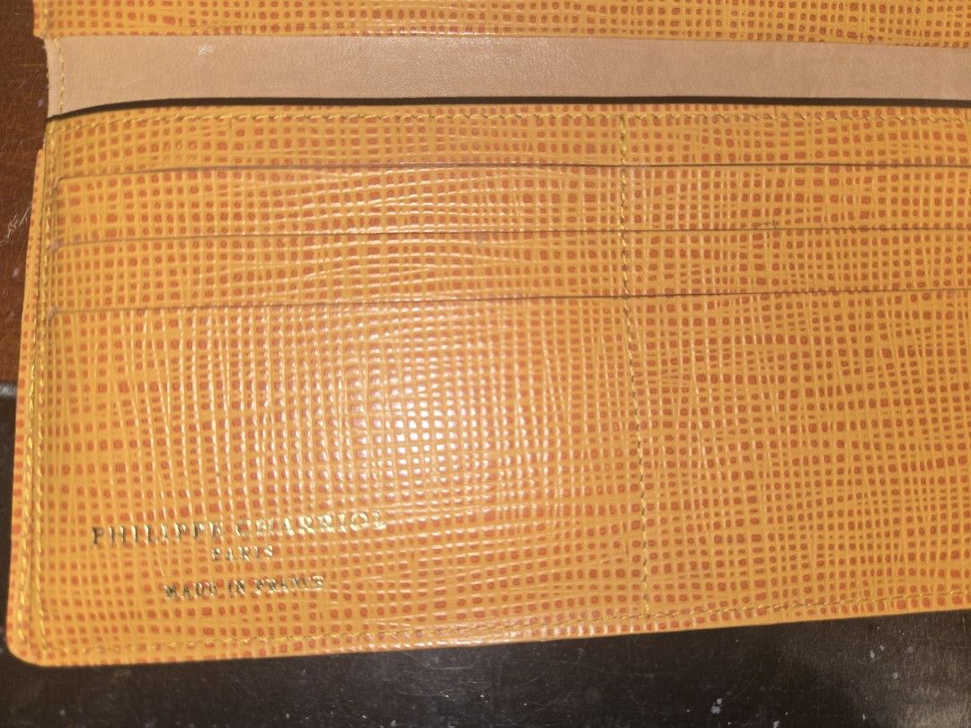 Philippe Charriol genuine epi leather wallet (Category: Luxury Bags & Wallets) located in Manila. Submitted by thewalkingmuse (Listing ID 1462394400, Image 3). Description: 100% authentic. bought from Kohmehyo Japan. in excellent 9/10 condition 12 card slots, 1 coin slot and 4 cash compartments.