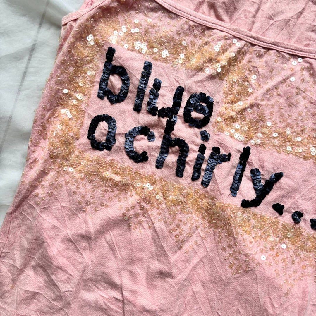 Pink Sequin "blue ochirly..." Tank Top (Category: Sleeveless) located in Manila. Submitted by petalfinds_ (Listing ID 1462389206, Image 2). Description: ᥫ᭡.ִֶָ𓂃 pink sequins square neck top ౨ৎ 𝐛𝐫𝐚𝐧𝐝: ౨ৎ 𝐬𝐢𝐳𝐞: small to medium (can stretch up to semi large) 🫧⋆｡˚ 𝐝𝐞𝐭𝐚𝐢𝐥𝐬: cutieeee top! ang ganda din ng design 🤍 ─── ⋆⋅☆⋅⋆ ── 𝖒𝖎𝖓𝖊 (𝖆𝖚𝖙𝖔 𝖞𝖔𝖚𝖗𝖘): 149.